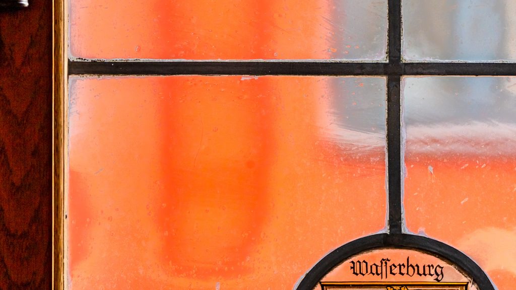 Wasserburger Fensterscheibe