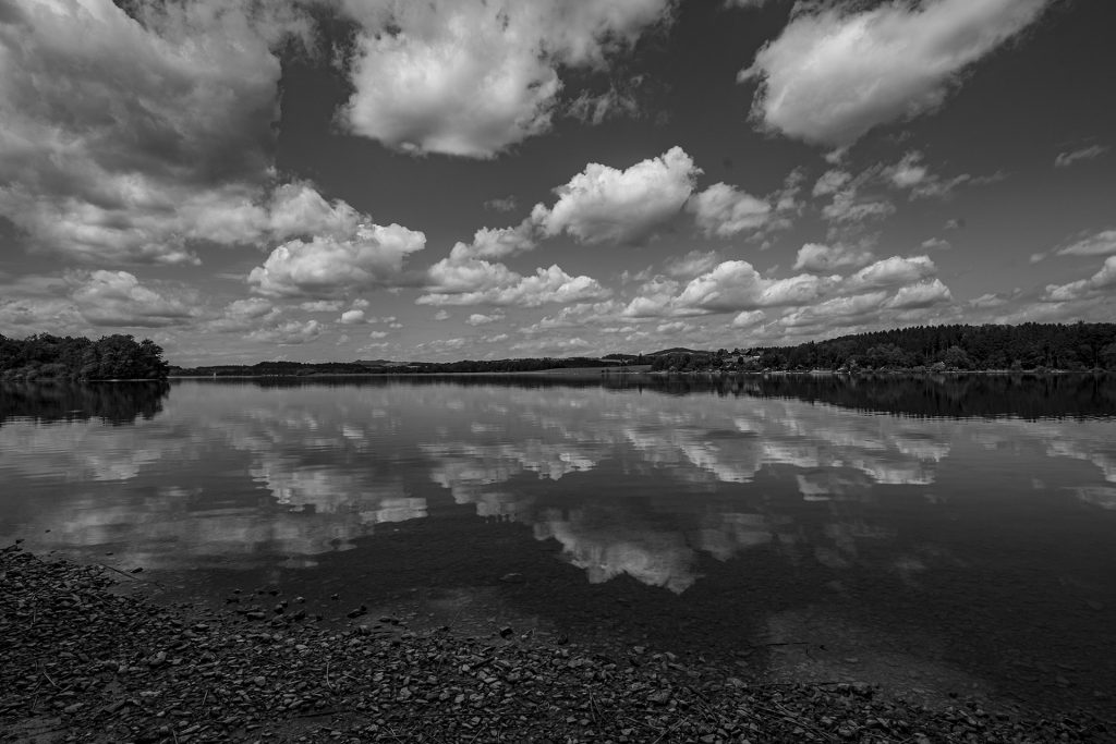 Wolkenstimmung am Wallersee
