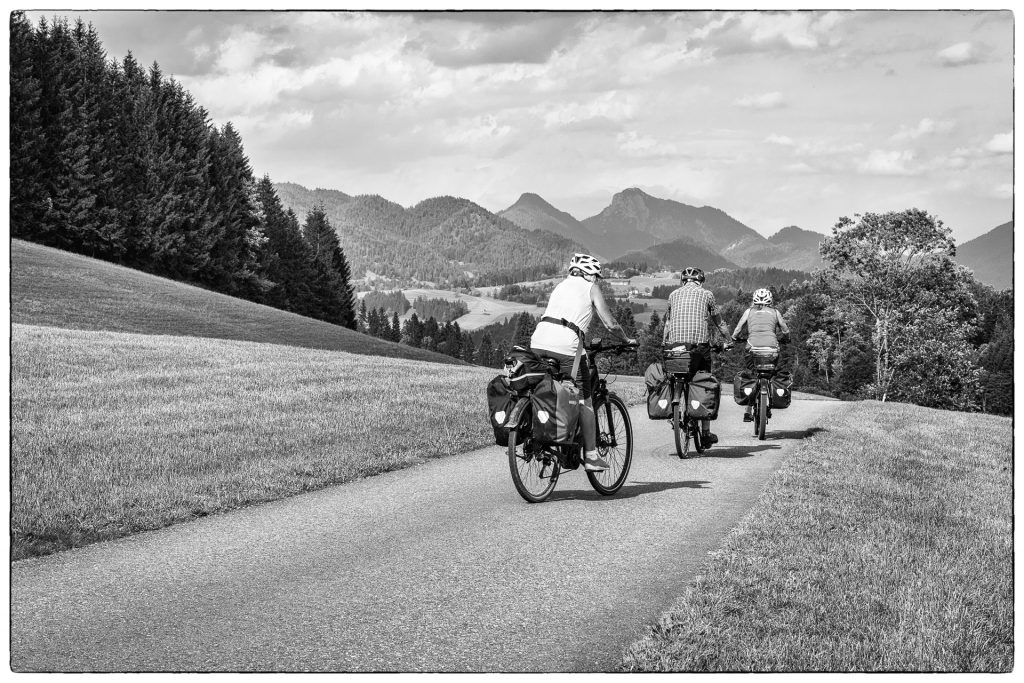 Auf dem Mozart Radweg