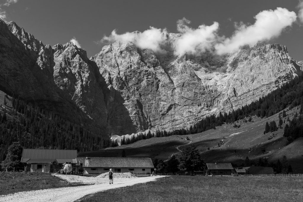 Wandern in der Eng