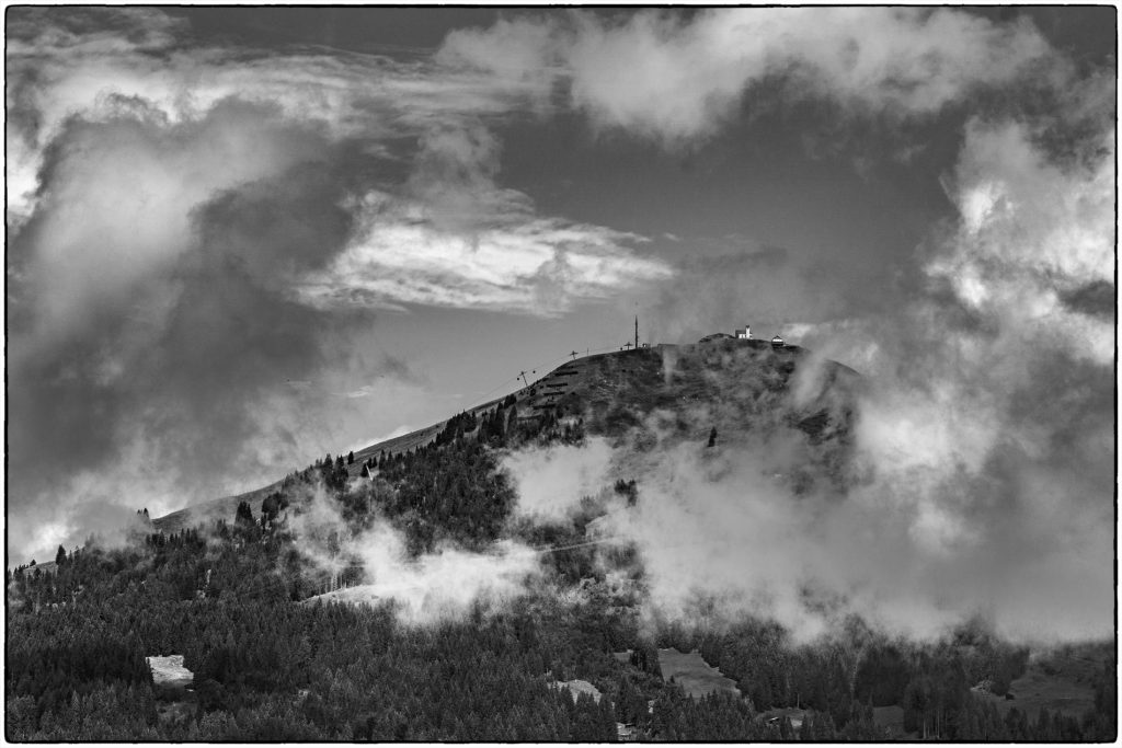 Wolkenstimmung an der Hohen Salve