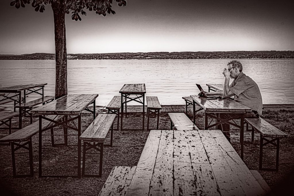 Mobiles Büro am Ammersee