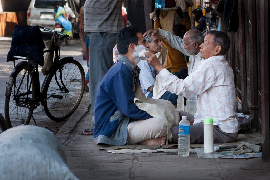 Barbiere in Indien