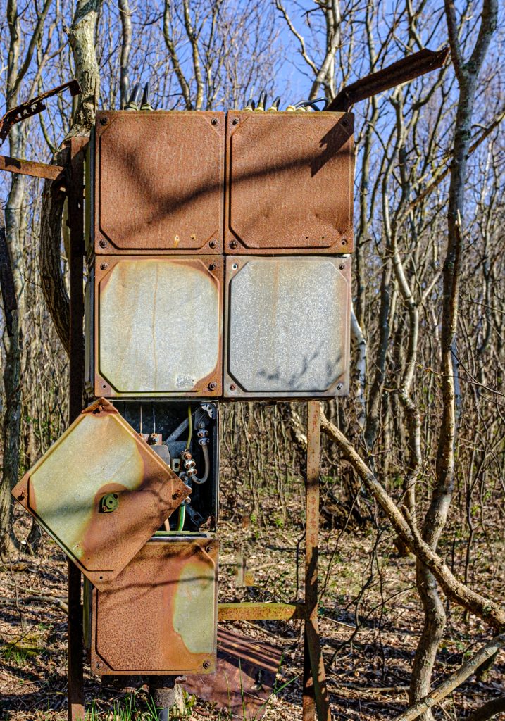 Technik im Wald