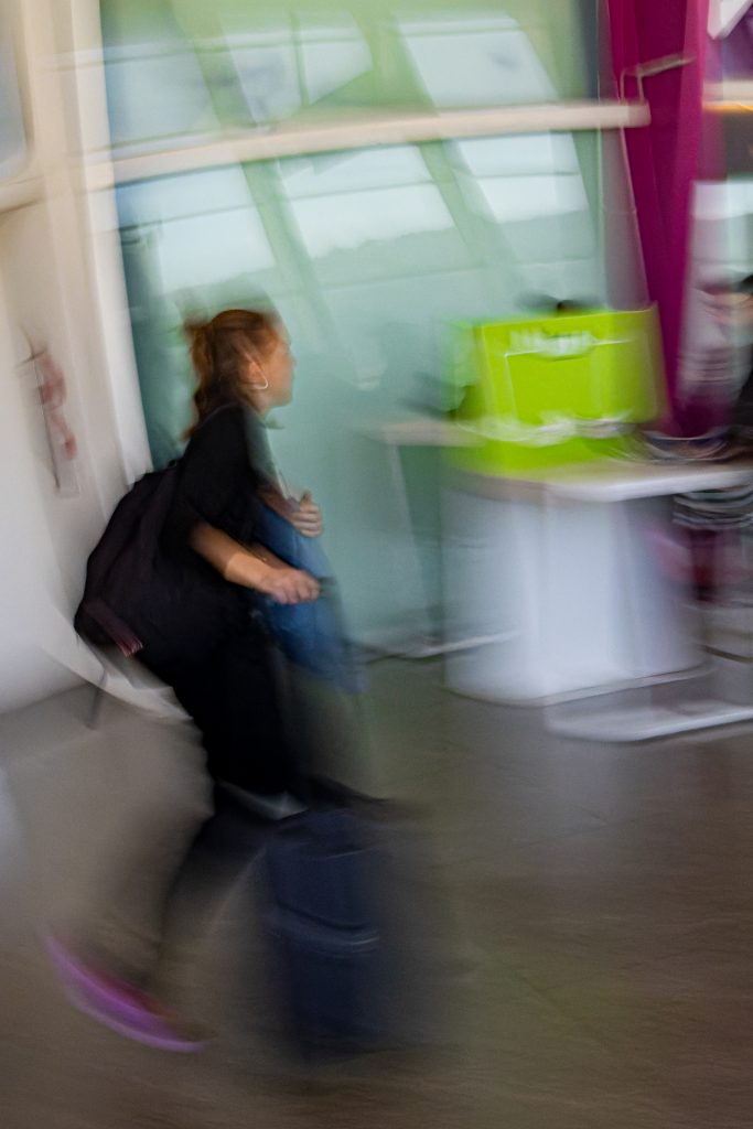 Schnell zum Abflug