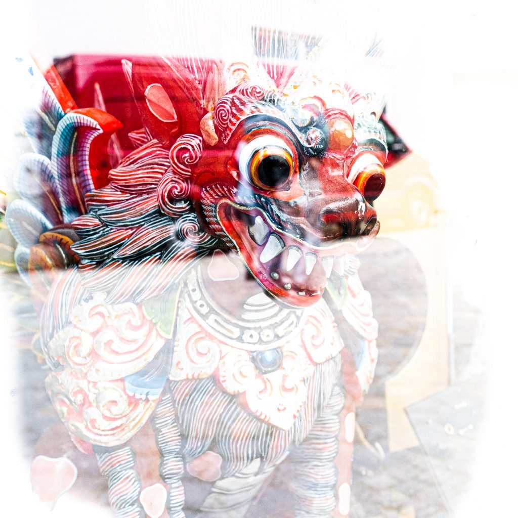 Schaufenster Drache