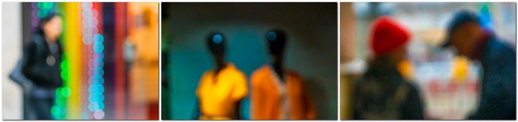 Bokeh - Formen und Farben
