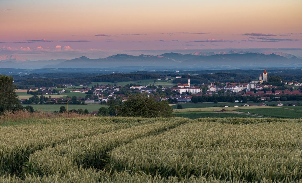 Haag zur blauen Stunde