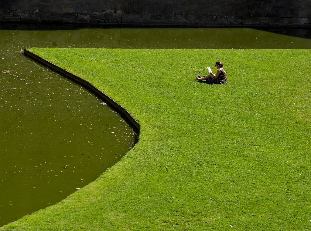 Schlossgraben in Nantes
