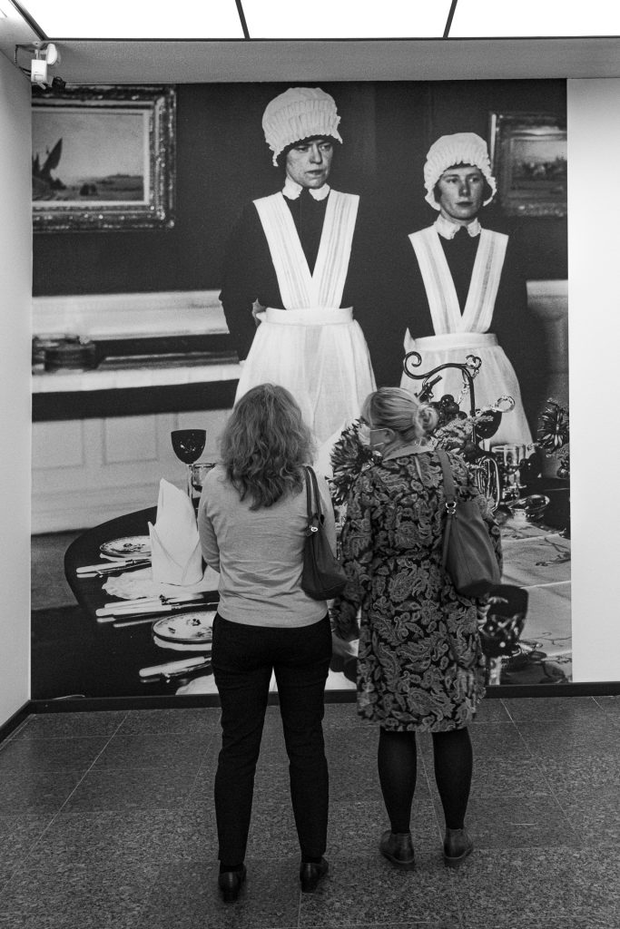 In einer FotoAusstellung