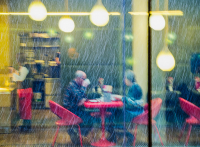 Walter Schneider, Im Cafe Kunsthalle