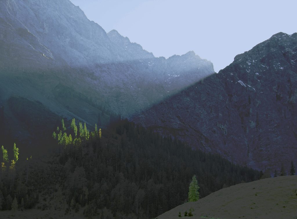 Der Tag geht zuneige