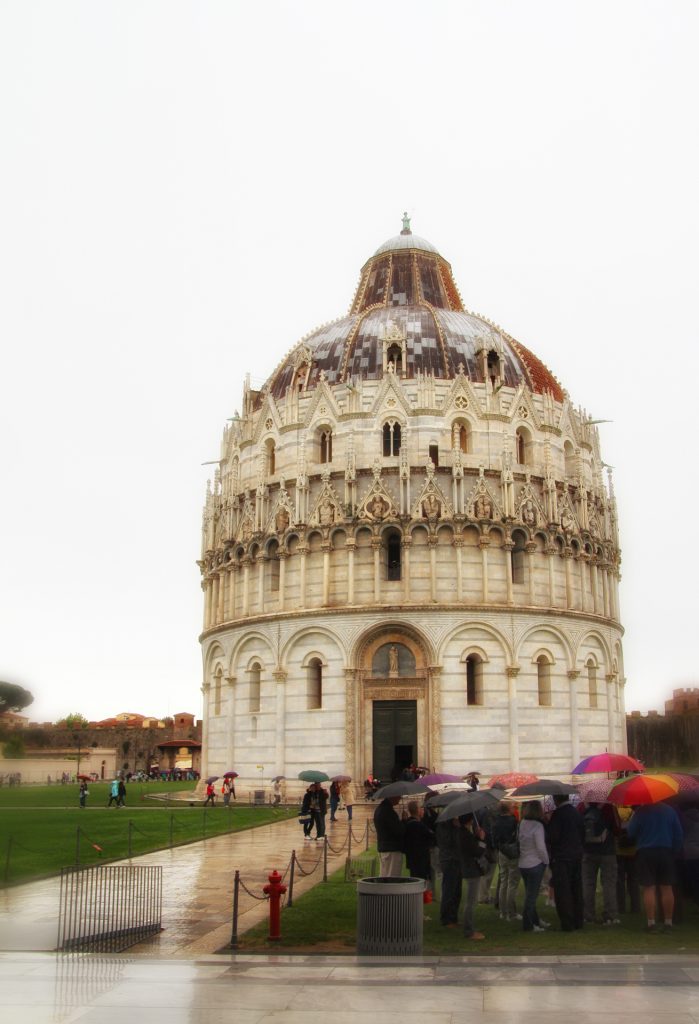 " Warten " in Pisa