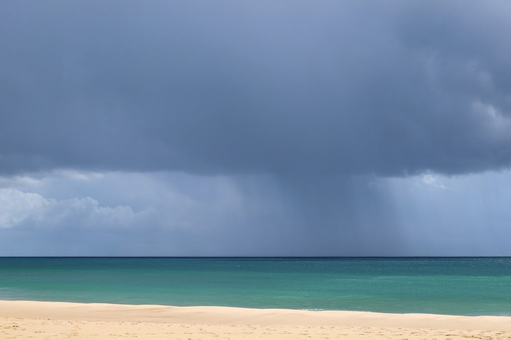 Regen an der Algarve