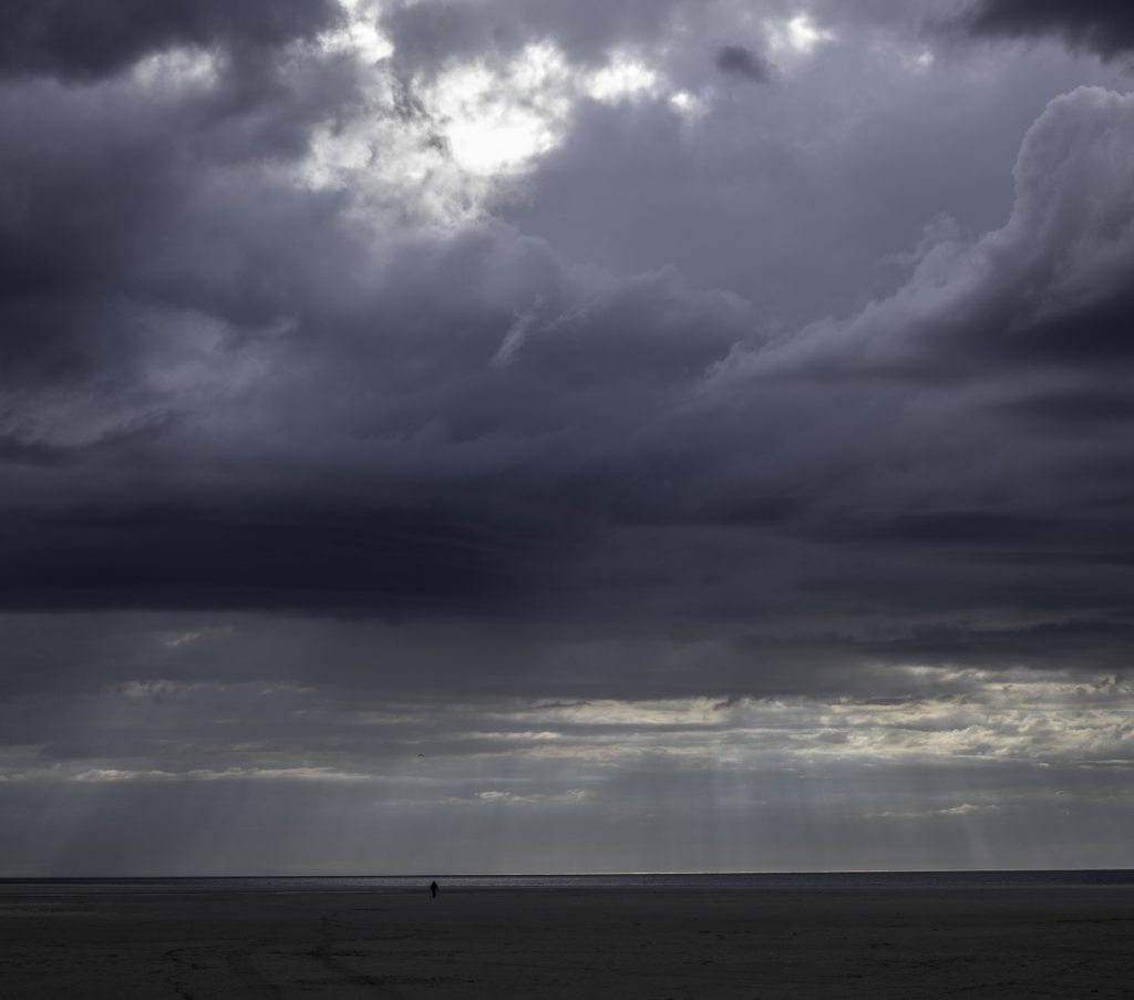 Wolken über dem Meer
