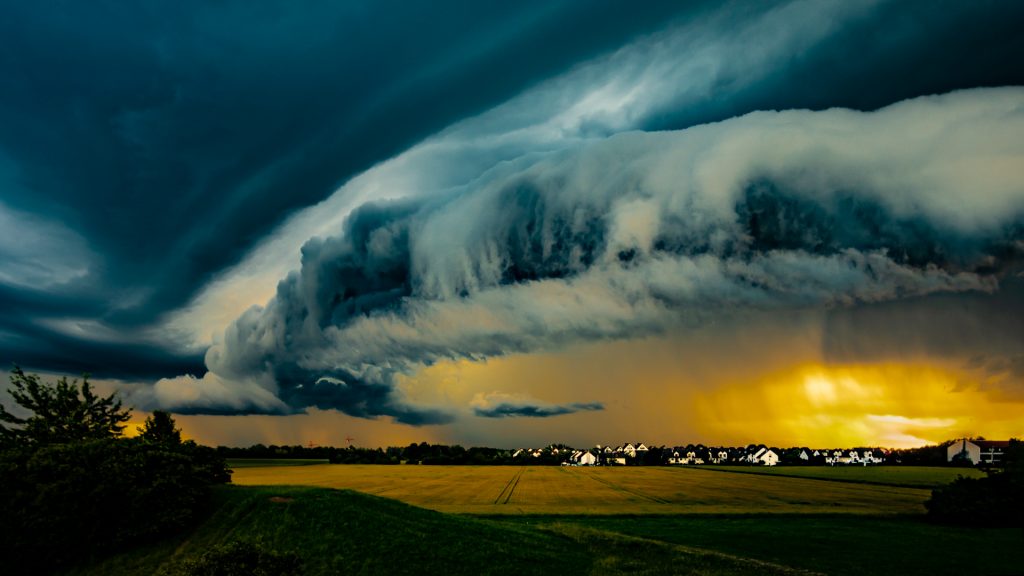 Dramatische Wolke