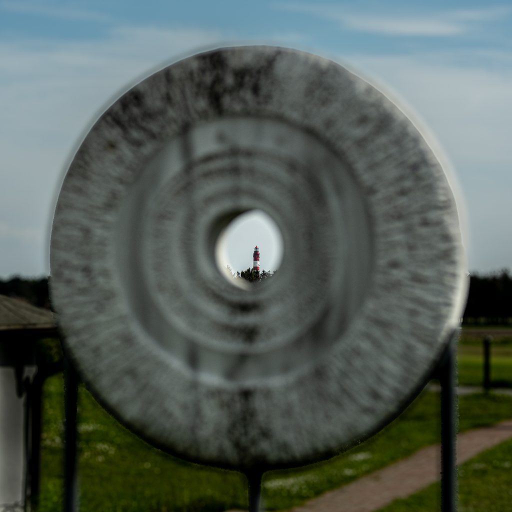 Leuchtturm im Mühlstein