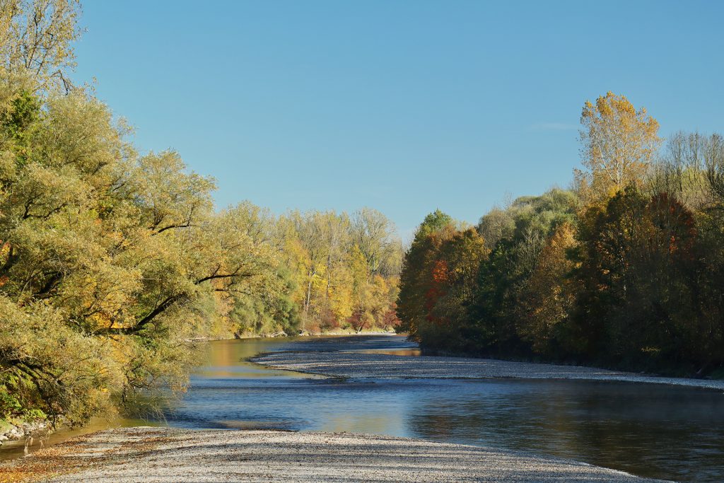 Herbst an der Isar