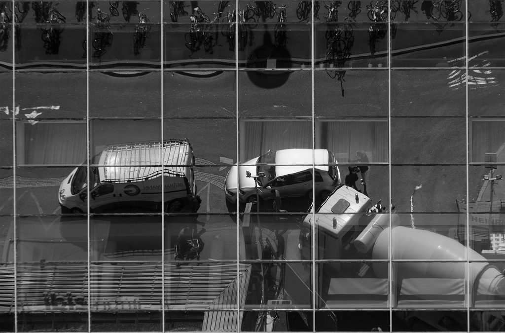 Spiegelung im Ibis Hotel