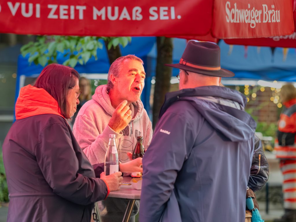 Oli Götze beim Open Air Kino