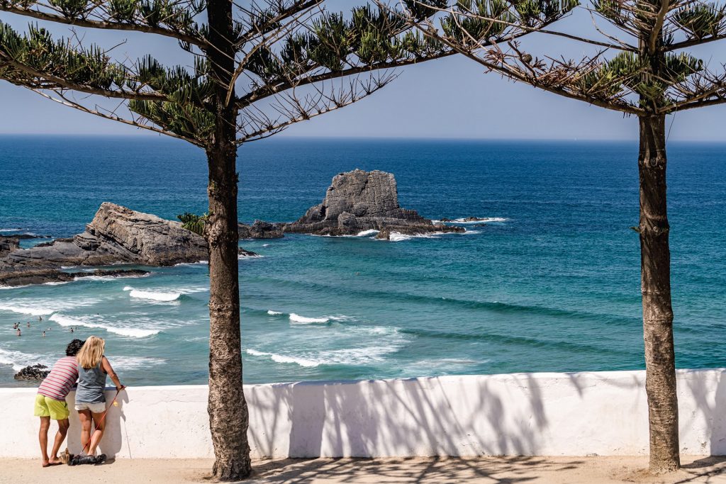 Atlantik bei Zambujero in Portugal