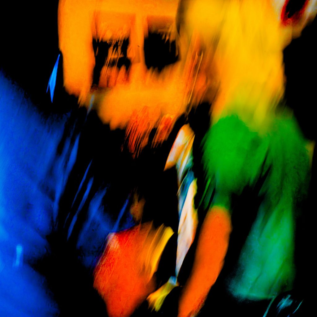 Abstraktion mit Person